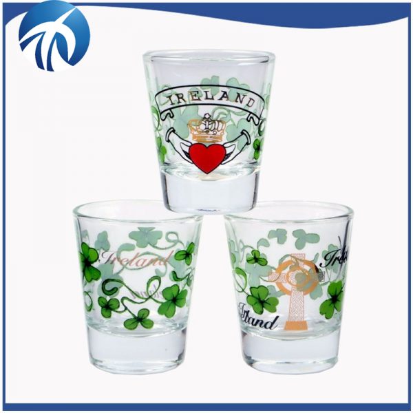 souvenir glass tumbler