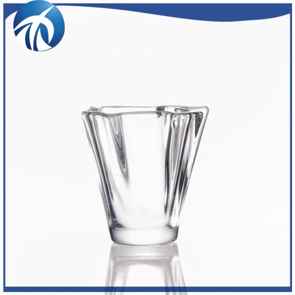 Unique design lead free vodka shot glass bar use