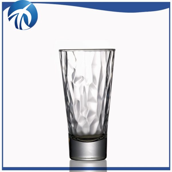 Lead-Free 8oz Heavy Base High Ball Water and Beer Glasses