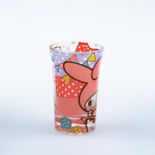 60ml heavy based custom logo colorful pub shot glasses