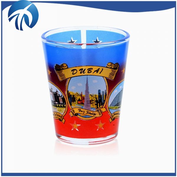 souvenir glass cup wholesale souvenir gift around the world