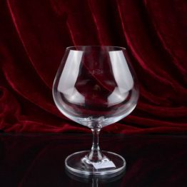 600ml hot sell crystal brandy drinking glass for party and banquet