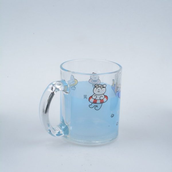 335ml high quality thick cusotm glass water / coffee mug