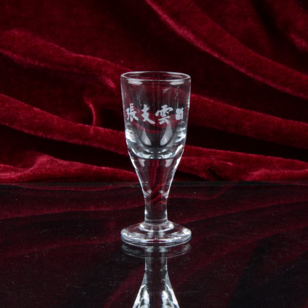 1oz factory price mini cusotm logo bullet shot liqueur glass