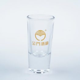 promotional mini heavy base customized bullet tequila shot glass