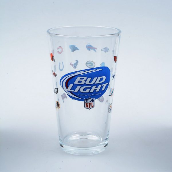 16oz restaurant glassware large drinking glass with decal printing